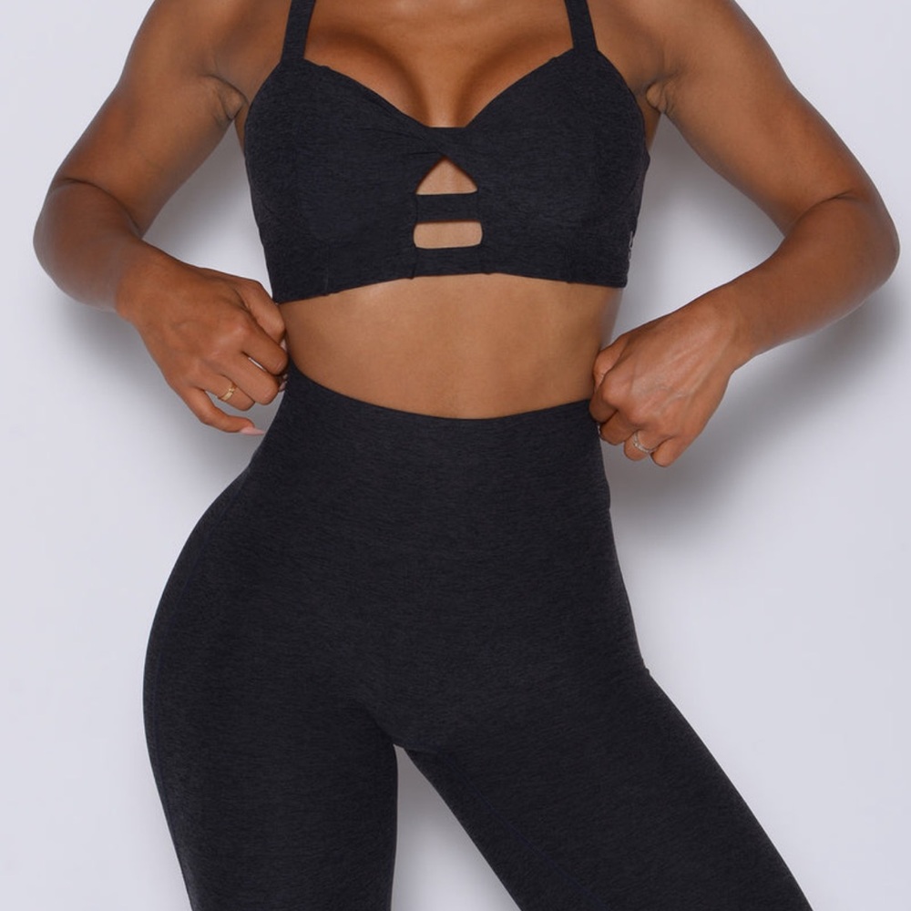 Bombshell Sportswear Black Sports Bra